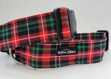 Red and Green Christmas Plaid Collar