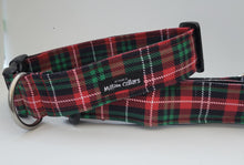 Red and Green Christmas Plaid Collar