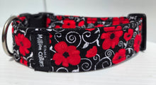 Red Flower collar