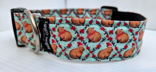 Merry Capy-Bark-a Christmas collar