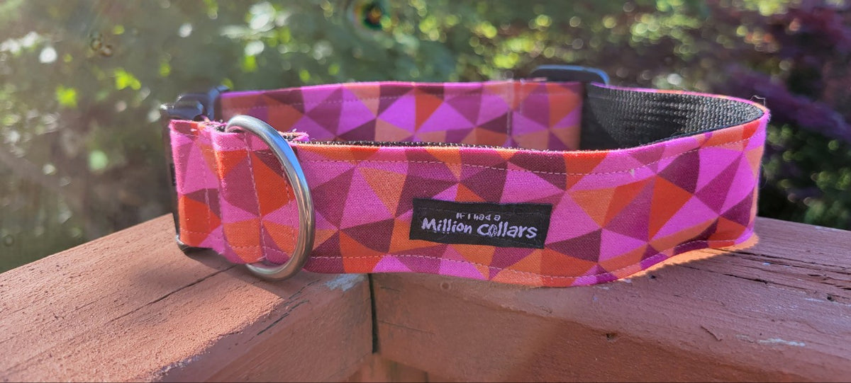 Triangular Collars Pink Triangle Collar – If I Had a Million Collars
