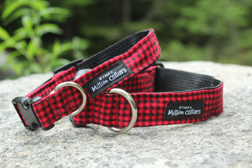 Buffalo Plaid Small check collar