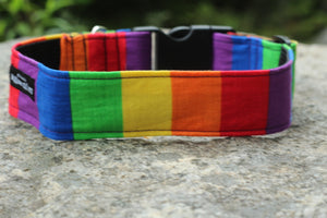 Rainbow stripes Collar