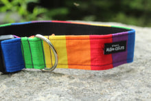 Rainbow stripes Collar